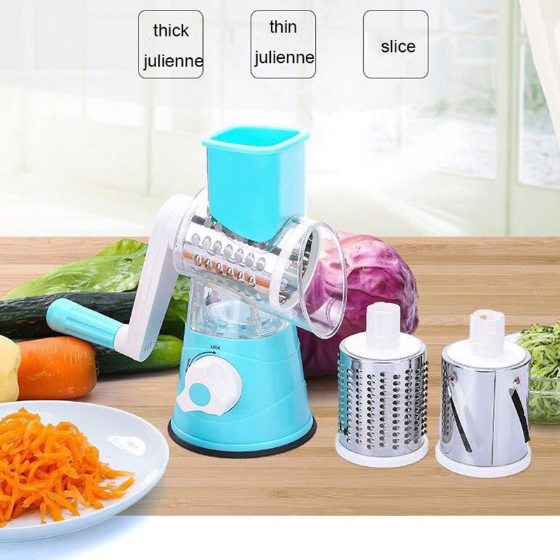 Kitchen multifunctional drum vegetable slicer hand cranked household slicer slicer potato slicer
