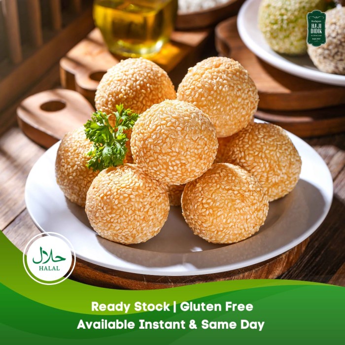 

Ready" Onde-Onde Halal Tanpa Pengawet Tanpa Msg Gluten Free - Isi 10 Pc