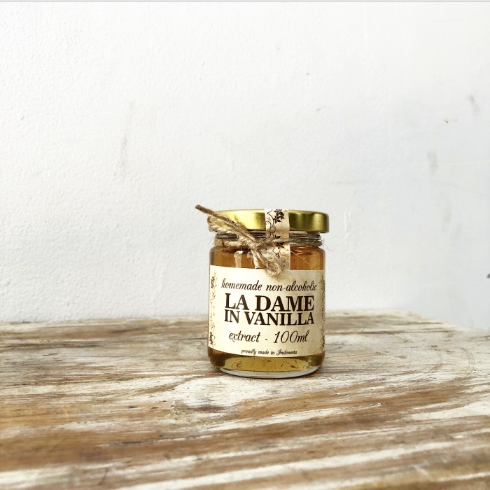 

Ready" La Dame In Vanilla Extract 100Ml - Ekstrak Vanila Halal Mui