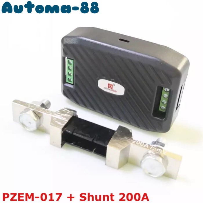 Terlaris PZEM017 DC KWH Energy meter Serial RS485 Shunt Resistor 200A PZEM-017 SALE