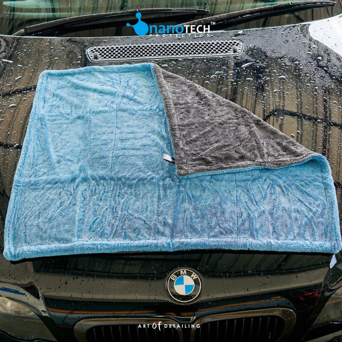 Drying Towel 1600Gsm 90X70 Dual Side Twisted - Microfiber Handuk Mobil Ready