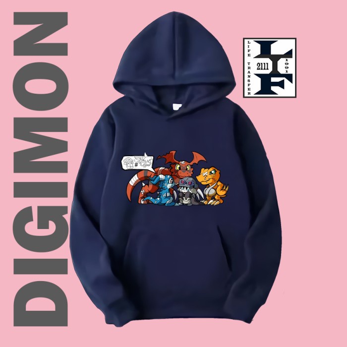 SWEATER HOODIE ANAK LAKI LAKI DIGIMON
