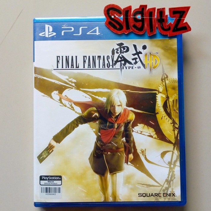 bd PS4 kaset game FINAL FANTASY TYPE-0 HD TYPE O
