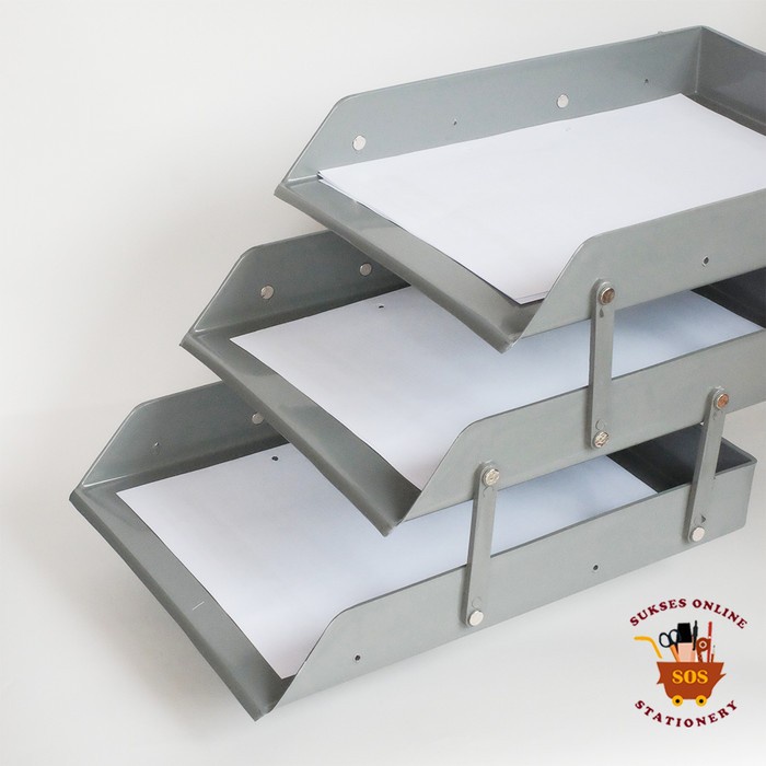 

BARANG TERLARIS GG Letter Tray MICROTOP 603 / Rak Dokumen/Rak Kertas/Rak Susun/Tingkat