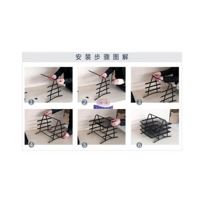 

BARANG TERLARIS Document tray 3 susun V-tech