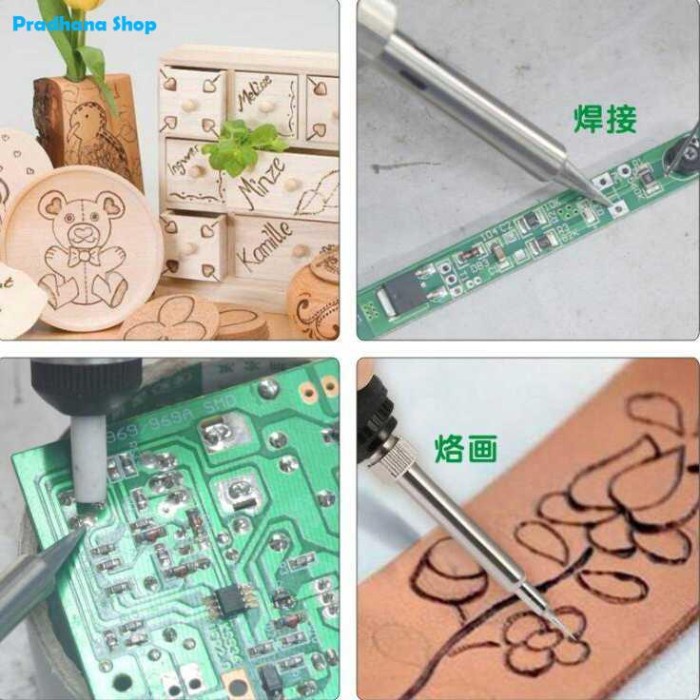

Alat Solder Lukis Bakar Wood Burning Pen Pyrography 37 Set Best Seller