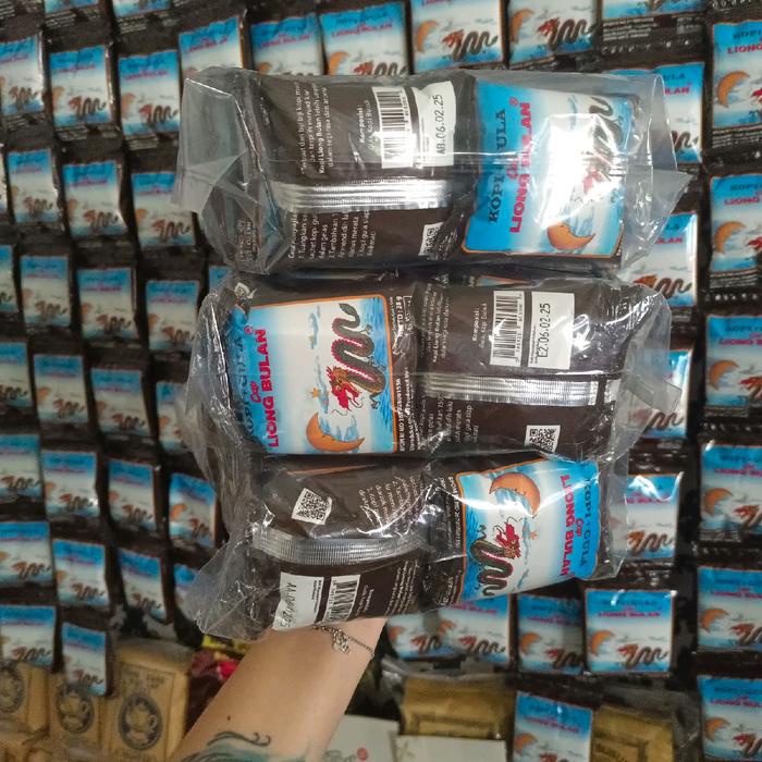 

Kopi Liong Bulan Khas Bogor 3Pak (6 Renteng) - Robusta Coffee Terbaru