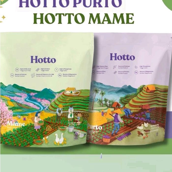 

Hotto Purto Multigrain With Purple Potato 1 Pouch - 16 Sachet New