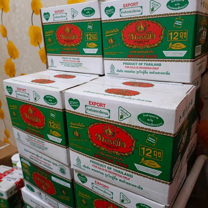 

Per Dus Teh Greentea Chatramue Per Dus Isi 12Pcs / Per Dus Terlaris