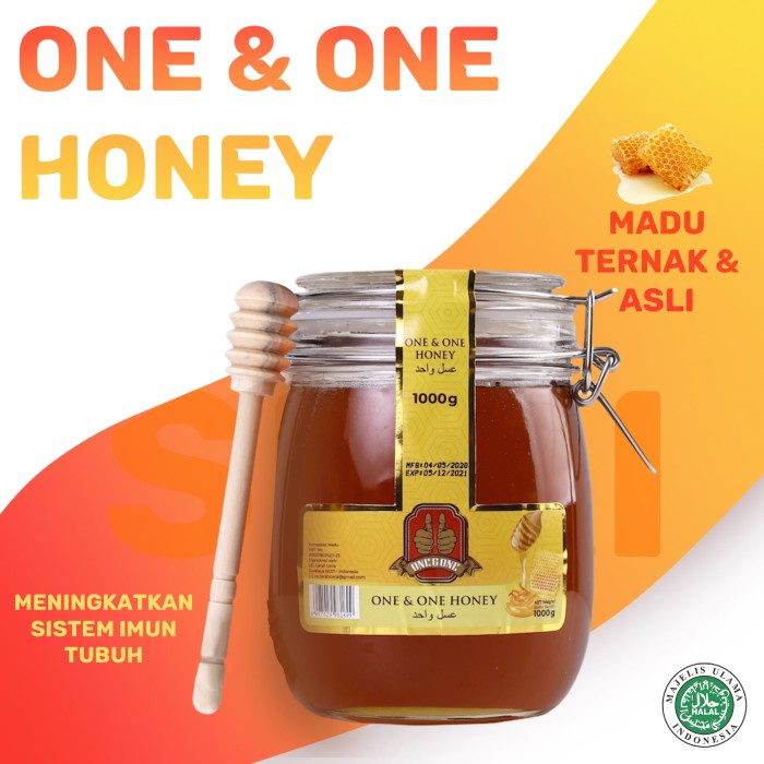 

BARANG TERLARIS Madu One and One 1000 gr