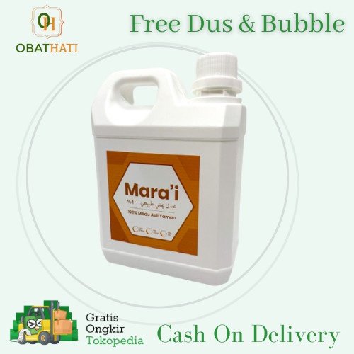 

BARANG TERLARIS Madu Yaman Mara'i / Marai Bin Kuffan 1 Kg Asli Yaman 100% Murah