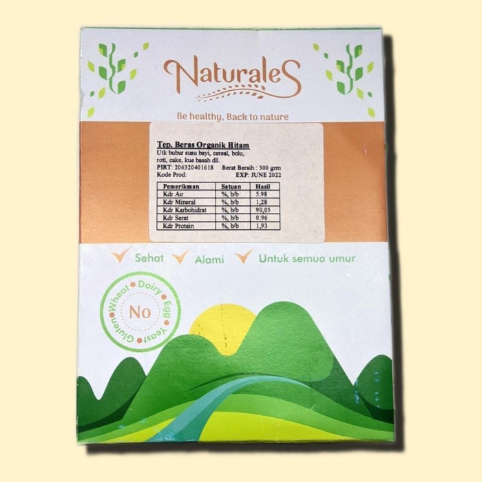 

SALE !!! TEPUNG NATURALES TEPUNG TERIGU GLUTEN FREE 300 G READYY