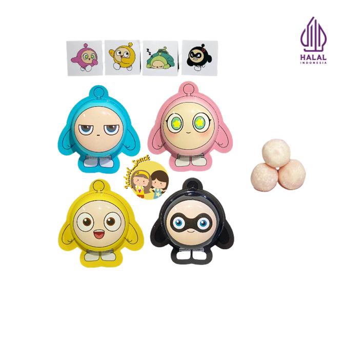 

Permen EGG PARTY 12 X 10,5 Gr Permen Lunak Rasa Stoberi by Jadoel_Snack Candy Food