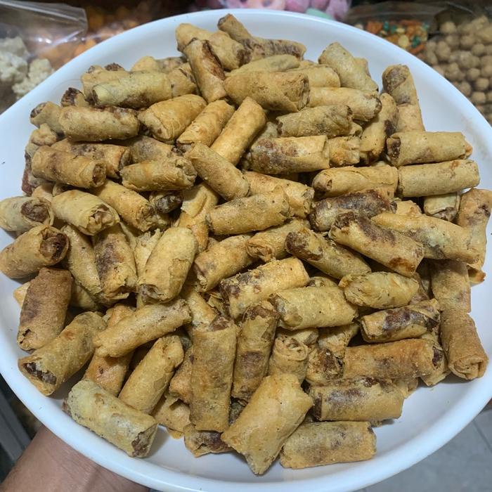 

SALE !!! CEMILAN SUMPIA ISI ABON UDANG RASA GURIH DAN RENYAH KEMASAN 500 GRAM DAN KEMASAN 220 GRAM