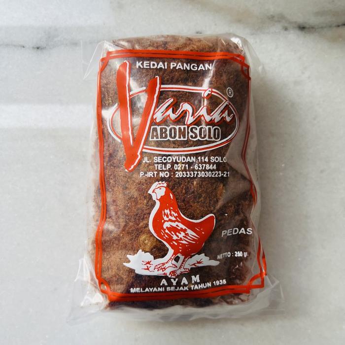 

Varia Abon Ayam Pedas 250gram Spesial Bu Wiek