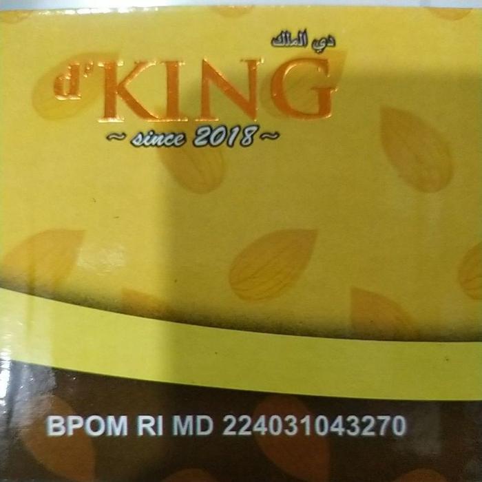 

Cokelat Kacang Almond Bonibol D'King Per Dus isi 4 Toples