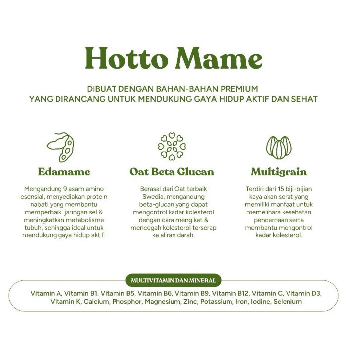 

Ready Stock Bundling Hotto Purto 16 Sachet & Hotto Mame 12 Sachet Cod