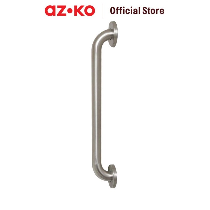 AZKO Fosa Handle Kamar Mandi Chrome Bar Grab Grab Bar Pegangan Kamar Mandi Tiang Handle Kamar Mandi