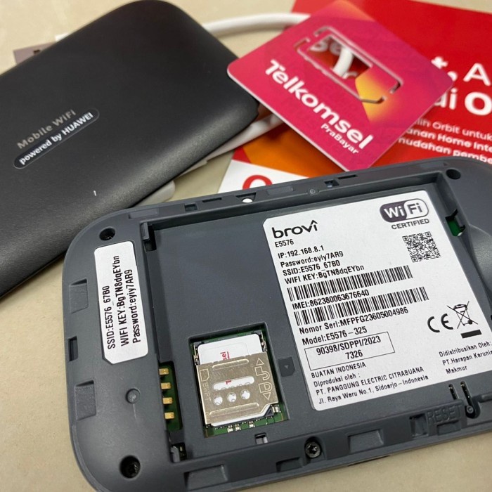 Promo Terbatas Mifi Modem Wifi Huawei E5577 Max 4G Lte Unlock Free Telkomsel 14Gb