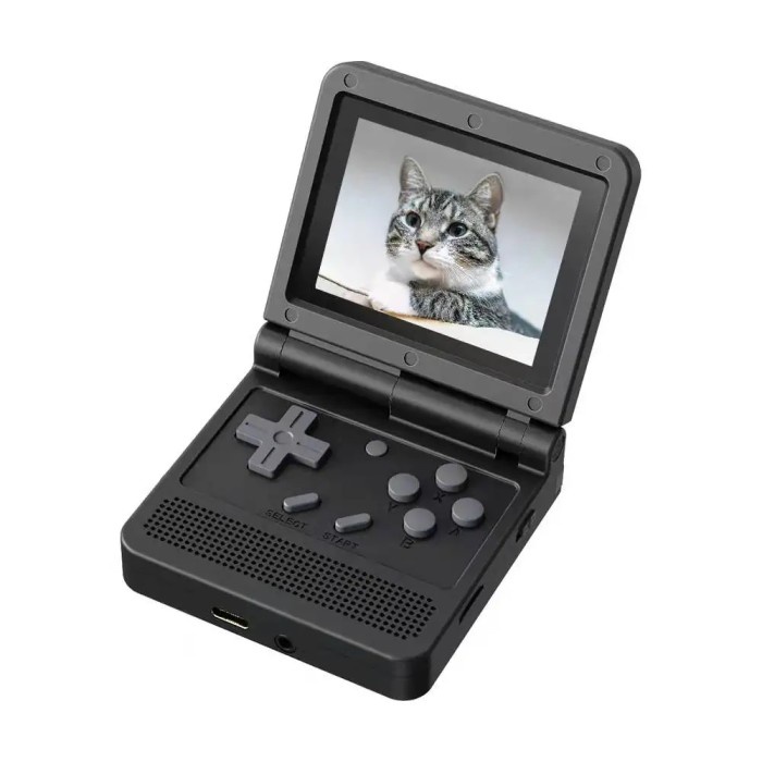 Portable Powkiddy V90 3.0 inch Mini Handheld Game Console Open Source