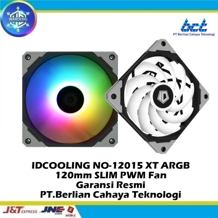 ID-COOLING IDCOOLING NO-12015 XT ARGB 120mm SLIM PWM Fan