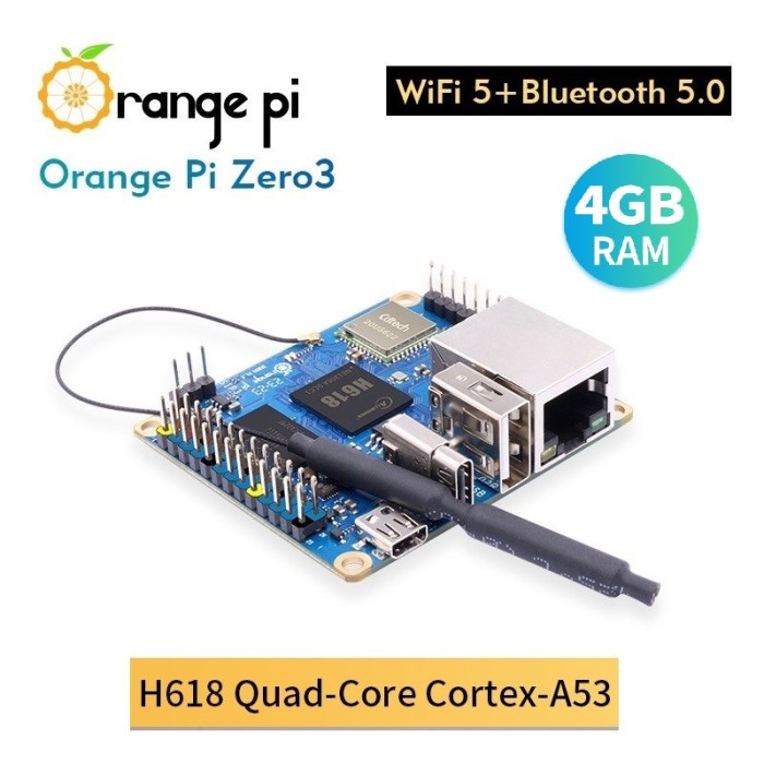TERMURAH ORANGE PI ZERO 3 - 4GB RAM