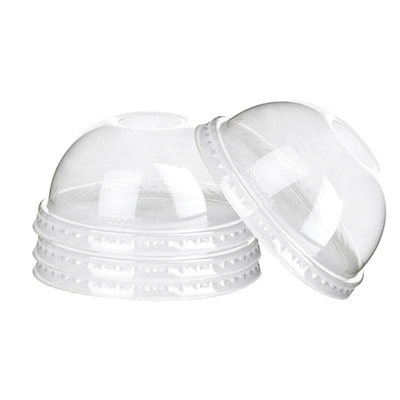 HJK TUTUP CUP CEMBUNG - TUTUP DOME GELAS PLASTIK ( 16 oz & 22 oz ) ( 50 pcs)