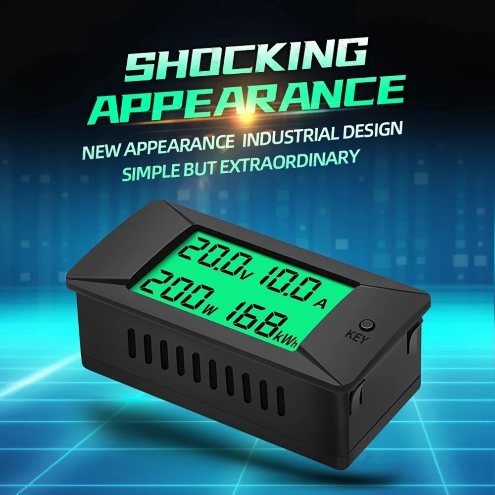 PZEM-025 DigitalVoltage Current Power Meter Volt Detector Tester Monitor DC0-300V 50A 100A 200A 300A