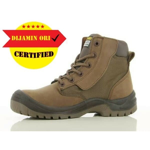 SEPATU SAFETY JOGGER RUSH BROWN