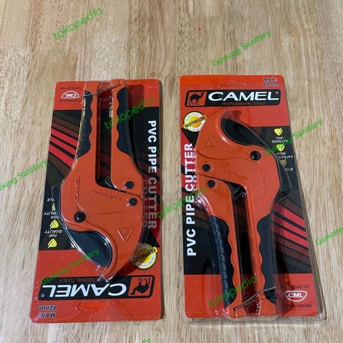 Gunting pipa PVC CAMEL 42 MM / gunting paralon PVC / PVC pipe cutter
