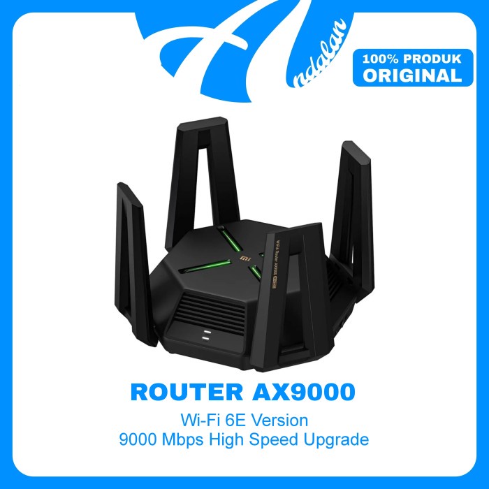 Router AX9000 Wifi6 Gigabit 5G Wifi 6 Triband