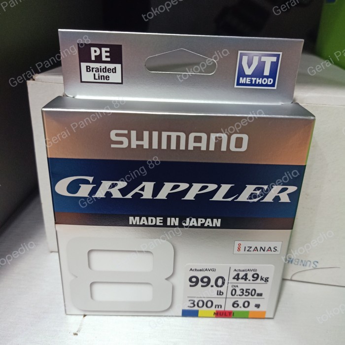SENAR SHIMANO GRAPLER PE 6 300M