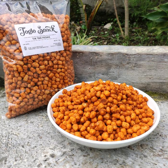 

1 Kg Pilus Cikur Tik Tak Pedas Gurih Bumbu Rempah ORIGINAL Snack Food Camilan Asin Cabai Bawang