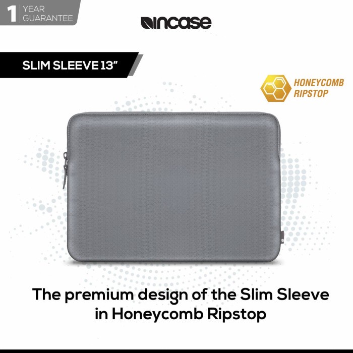 Incase Sleeve Honeycomb Ripstop for Macbook Air 13 Inch - Tas Laptop Tas laptop 13 inch Tas Macbook