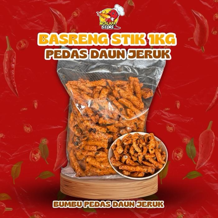 

BASRENG STIK PEDAS DAUN JERUK 1KG/ORIGINAL ASIN DAUN JERUK 1KG