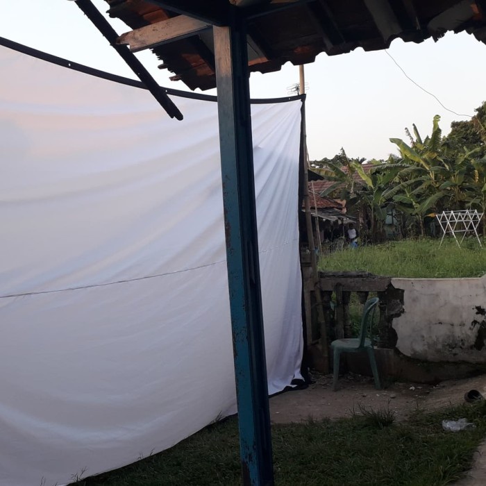 kain layar proyektor ukuran 3x4