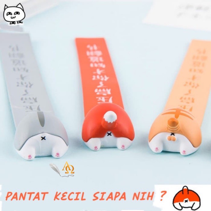 

[tmr] - Pembatas Buku Unik / Bookmark Edisi Ekor Animals Imut Lux Limited