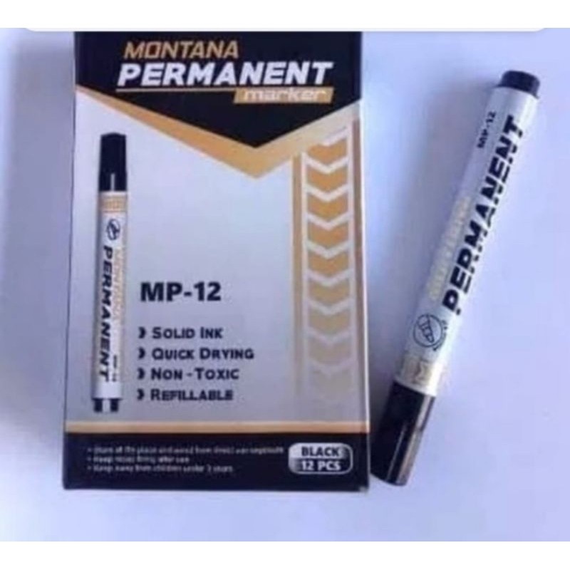 

(1 pcs) spidol permanent montana satuan