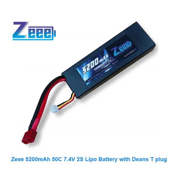 Diskon Zeee Power 5200 Mah - 50C - 2S Lipo Battery
