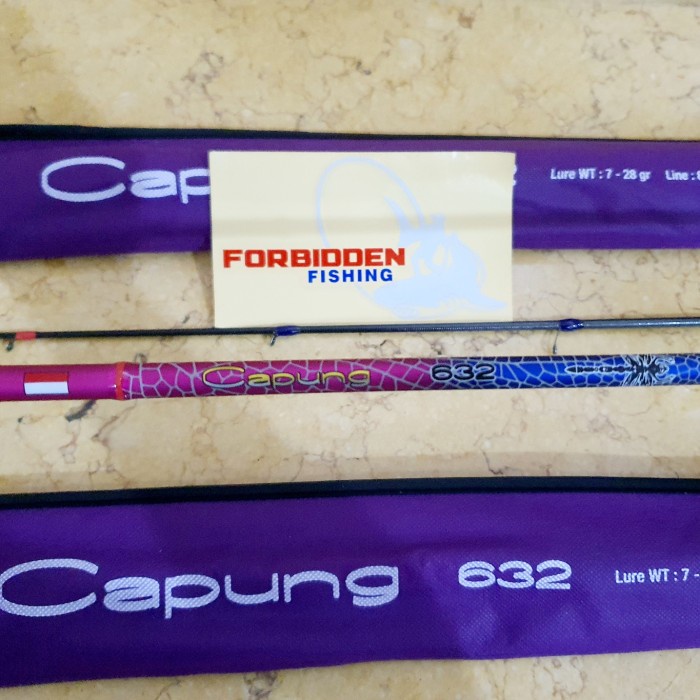 Paling Baik Joran Capung 632 17 Lb Spinning Relix Nusantara
