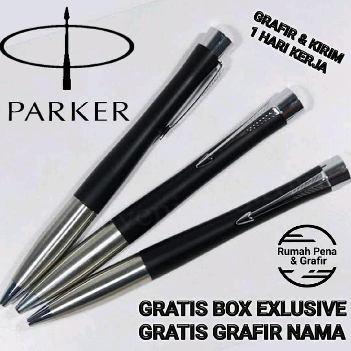 

Bollpoint Mewah Elegan Parker Urban Vintage Gratis Grafir Nama Dan Box Exlusive Stationery Kode 257