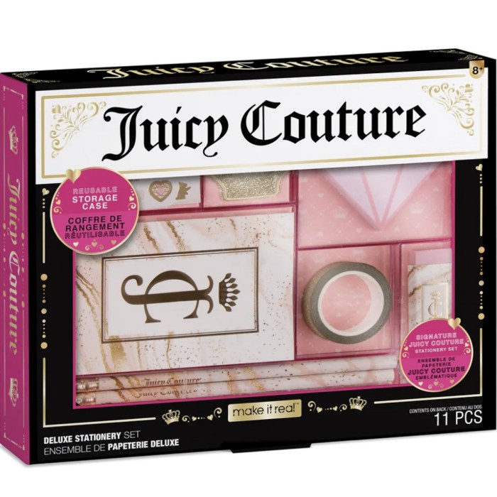 

Make it Real Juicy Couture Arcylic Stationery Set for Girls Kode 510