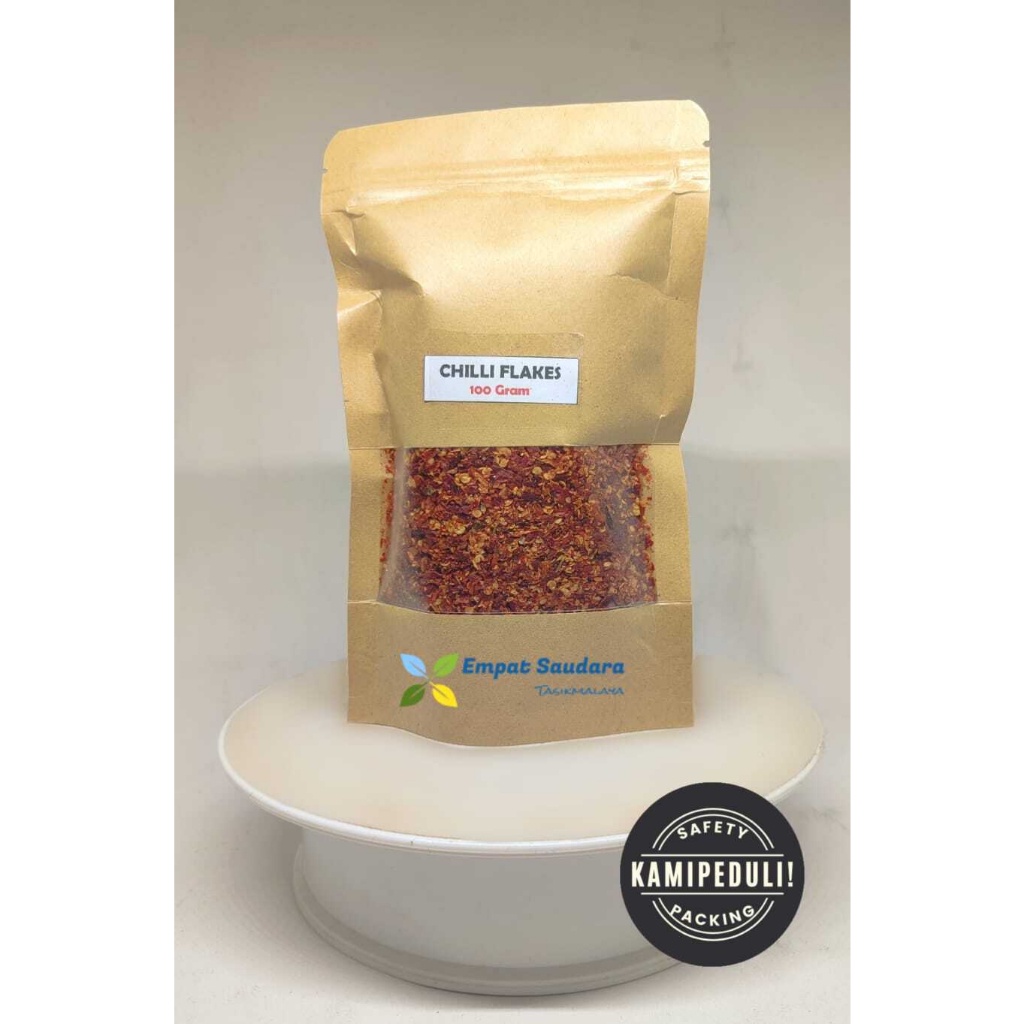 

HJE (CHILLI FLAKES) CABE SERPIHAN SANGAT PEDAS KEMASAN 100 GRAM