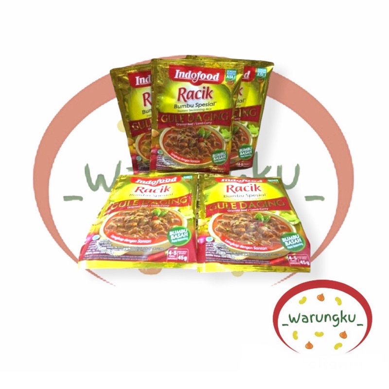

HJE INDOFOOD Bumbu Racik Gule DAGING - 1 pcs