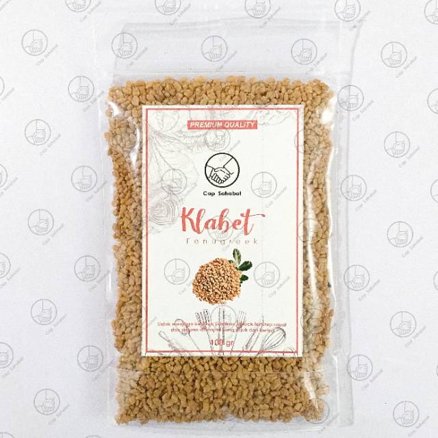 

HJE 100gr Klabet / Fenugreek / Rempah / JSR 100% PREMIUM QUALITY