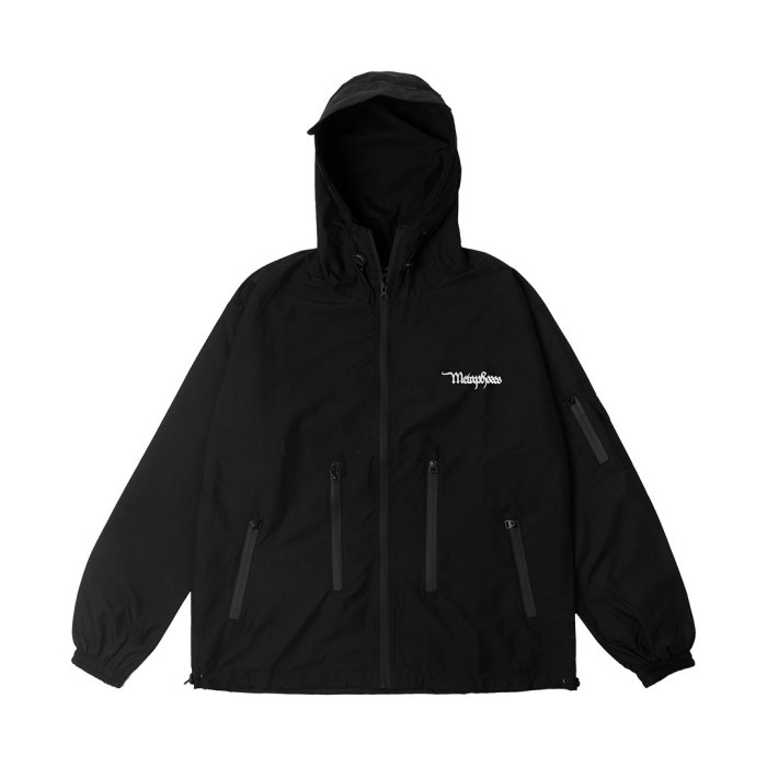 METAPHORES JAKET PULLOVER GORPCORE TROUBLEMAKER - BLACK