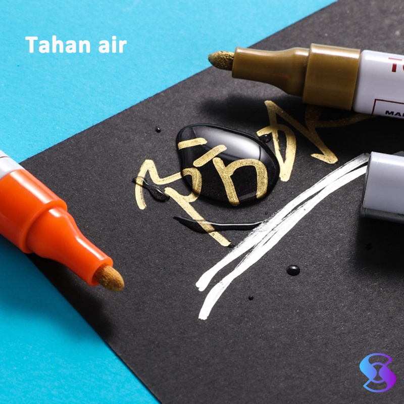 

Disc Spidol Ban Paint Marker Mobil Motor /Permanent Marker Toyo Original -Suning Mall