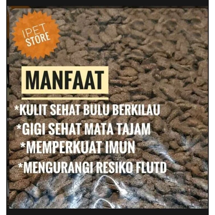 

Makanan kucing bolt ikan 900gram CAT FOOT TUNA