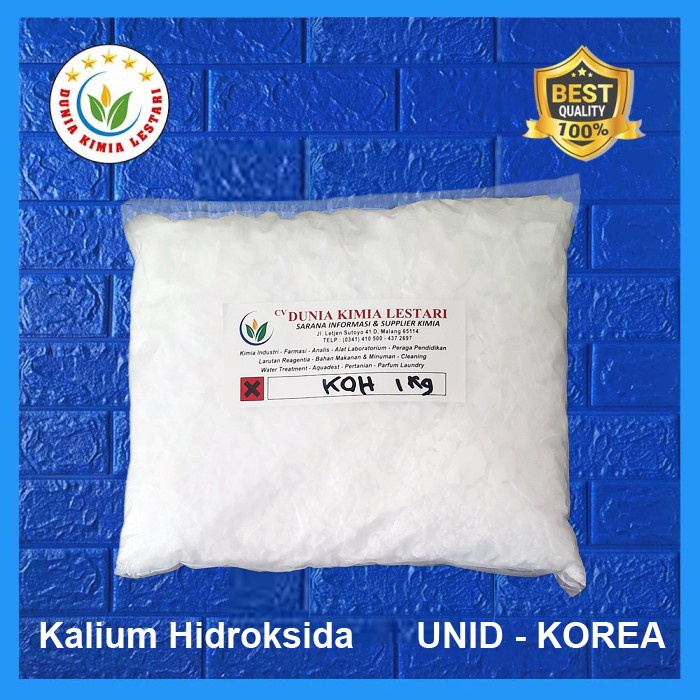 JTTOP" KALIUM HIDROKSIDA (KOH) - 1 KG