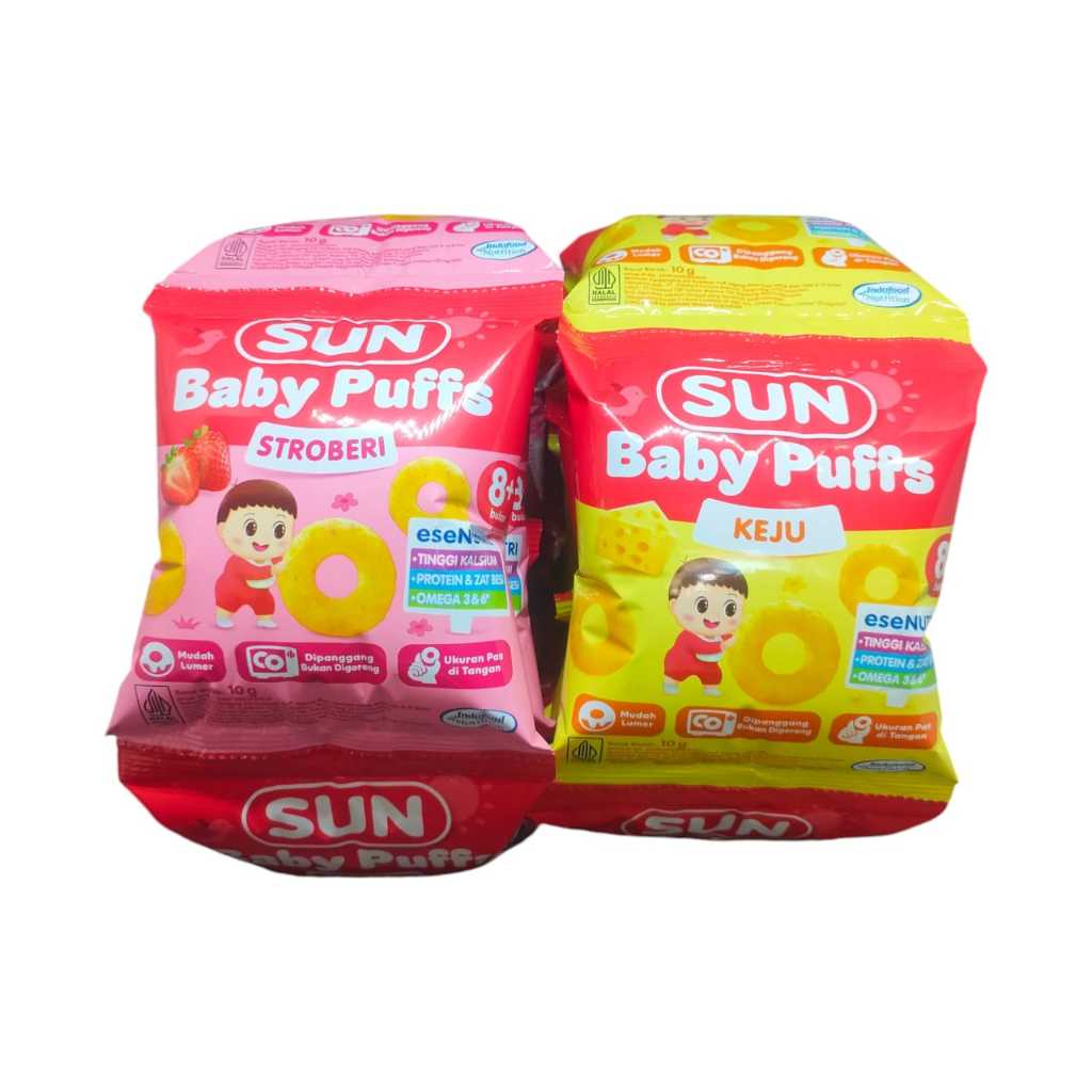 

SUN Baby Puff Cemilan Snack Bayi 10gr / Snack baby 8+